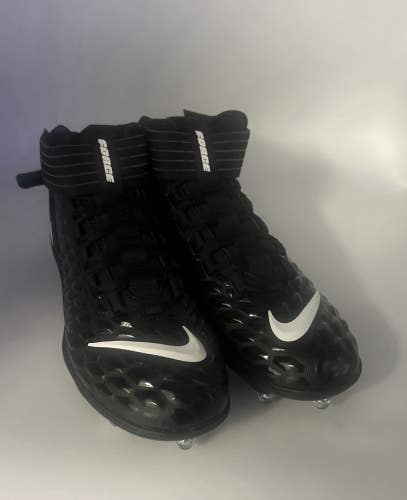 Nike Force Savage Pro 2 Black Football Detachable Mens Size 16 New BV3981-001