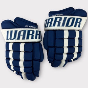Pro Stock Used 14" Warrior Franchise Toronto Maple Leafs Hockey Gloves MIC