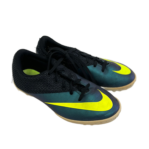 Used Nike Mercurial Jr 4 navy Blue Soccer Turf Shoes 11692-S000137745
