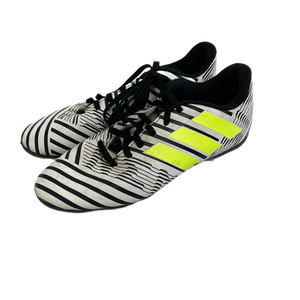 Used Adidas Nemesis Jr 3.5 White Soccer Cleats 11692-S000137748