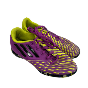 Used Adidas Jr 2.5 Purple Soccer Indoor Shoes 11692-S000137750