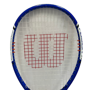 Used Wilson Fusion XL 4 3/4 Adult Royal Blue Tennis Racquet 11692-S000137347