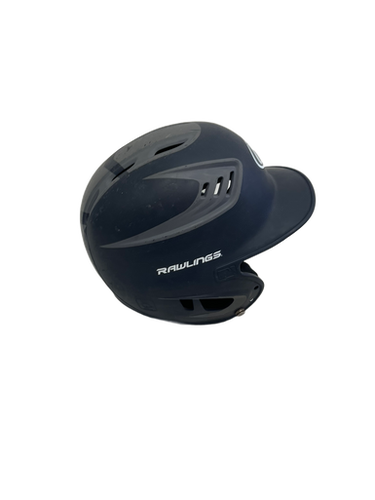 Used Rawlings R16J Jr OSFM Batting Helmet No Mask Black 11692-S000137446