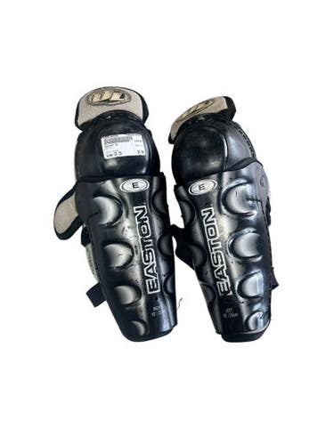 Used Easton UL Junior Shin Guards Black 10" 11833-S000164048