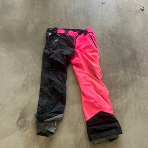 Pink And Black Arctica Snow Pants