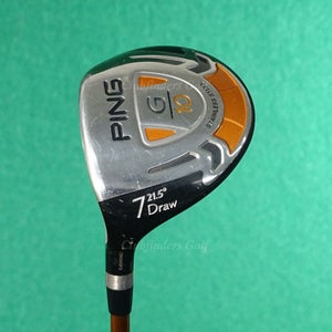 LH Ping G10 21.5 Fairway 7 Wood Ping TFC 129 F Graphite Regular
