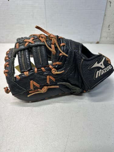 Used Mizuno MVP YTH BB/SB First Base LH Throw Black 12" 11835-S000195945