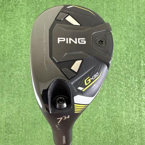 Ping G430 7 Hybrid 7H 34 Alta CB Soft Regular 70g Senior Flex Left Handed