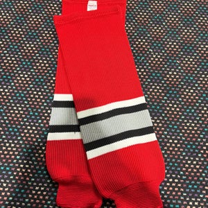 Red Large Senior  Socks (Used)