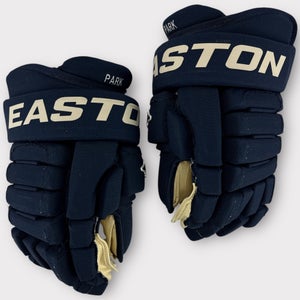 Pro Stock Used 14" Easton E-Pro Pittsburgh Penguins Hockey Gloves MIC