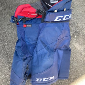 Black Senior Small CCM Jetspeed FT4 Hockey Pants (Used)