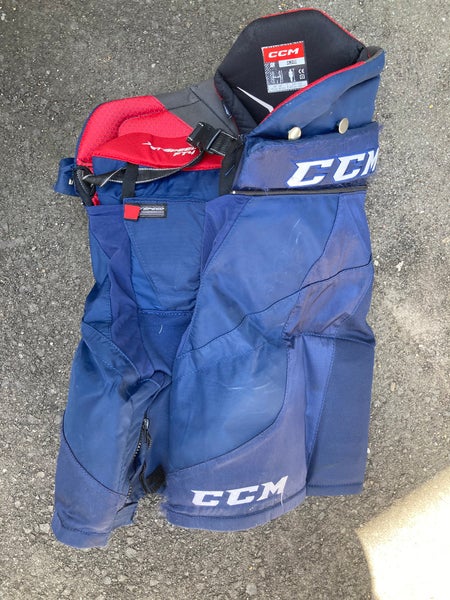 Black Senior Small CCM Jetspeed FT4 Hockey Pants (Used)