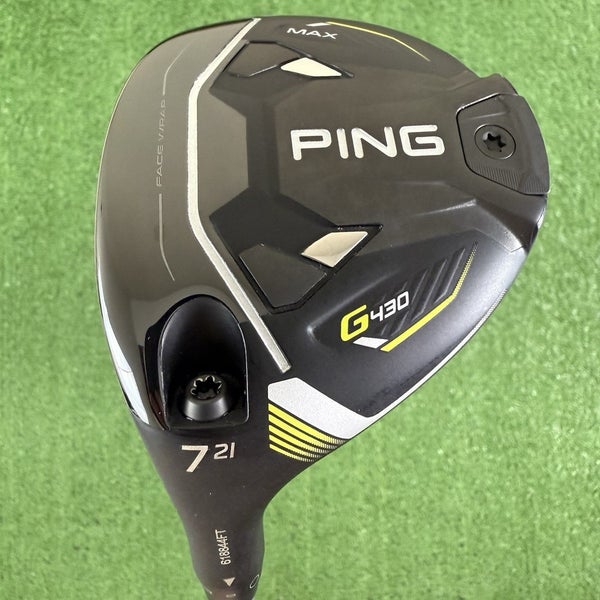 Ping G430 Max 7 Wood 21 7W Degree Left Handed Alta Quick 45g Senior Flex 42