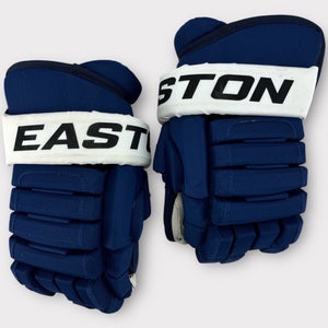 Pro Stock Used 14" Easton E-Pro Tampa Bay Lightning Hockey Gloves MIC