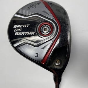 Callaway Great Big Bertha 2015 3 Fairway Wood 15* Kuro Kage 50g Senior RH