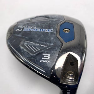 Callaway Paradym Ai Smoke Max 3 Fairway 15* Tensei Blue AV Xlink 65g Reg RH