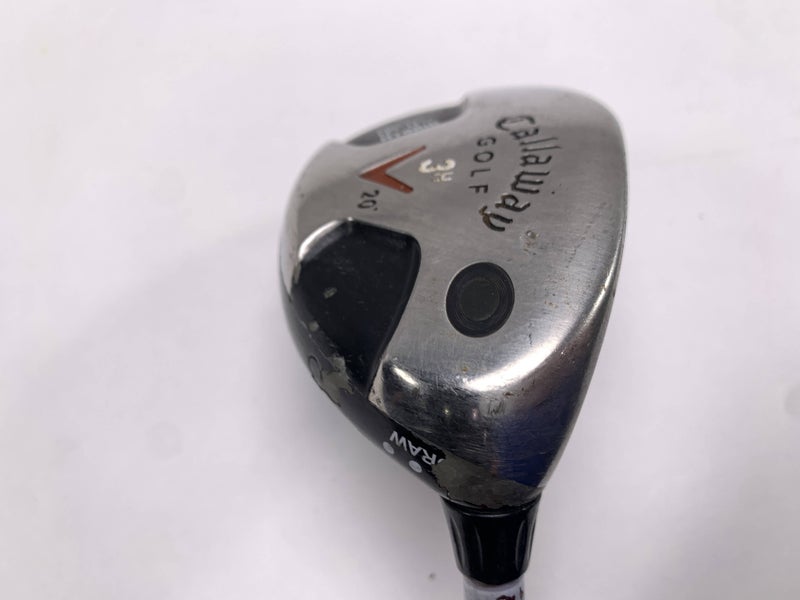 Callaway Fusion FT Hybrid 3 Hybrid 20* Aldila NVS Orange 85g Senior RH