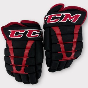 Pro Stock New 14" CCM HG96 Chicago Blackhawks Hockey Gloves