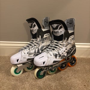 Used 9E Mission Inhaler WM03 Roller Hockey Skates