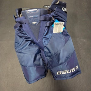 Senior Large Bauer Vapor Flylite Hockey Pants Navy Blue