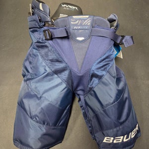 Senior Medium Bauer Vapor Flylite Hockey Pants Navy Blue