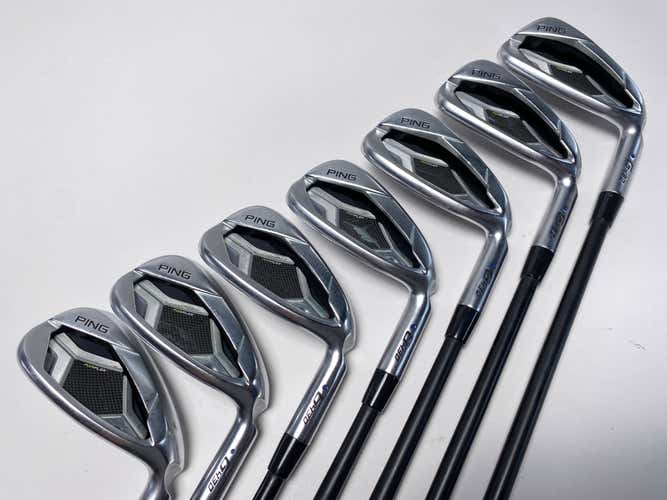 Ping G430 Iron Set 6-PW+AW+GW Blue Dot Alta CB AWT Senior Graphite Mens RH