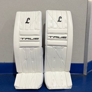 34"+2" 2025 True Hzrdus L95 7x Goalie Leg Pads (New) White
