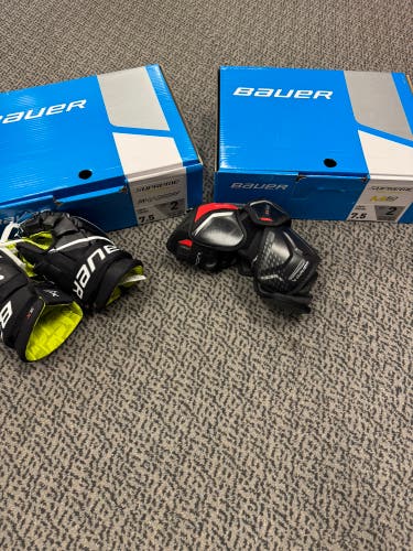 4-Pack Bauer skates/Pads