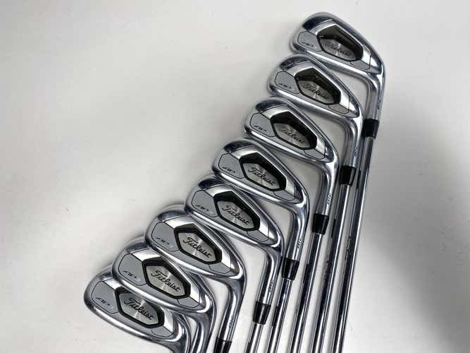 Titleist 718 AP3 Iron Set 3-PW True Temper AMT Red S300 Stiff Steel Mens RH