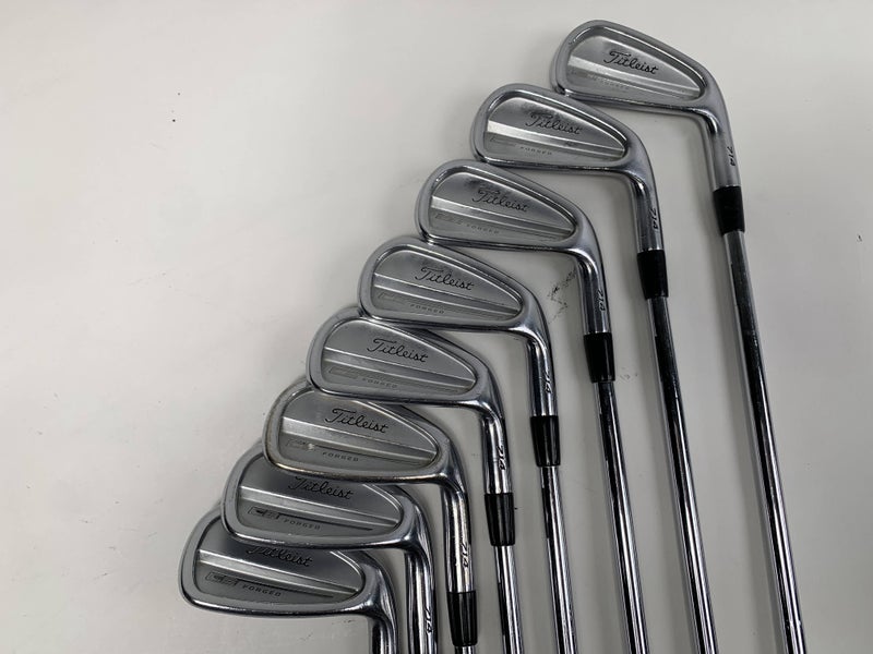 Titleist 714 CB Iron Set 3-PW KBS Tour Extra Stiff Steel Mens RH +3/4"