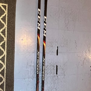 2 Senior CCM JetSpeed FT2 Right Handed Hockey Stick P88 St Cloud State Used