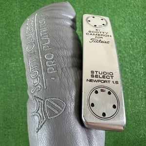 Scotty Cameron Studio Select Newport 1.5 Putter 34" Right Handed With Headcover