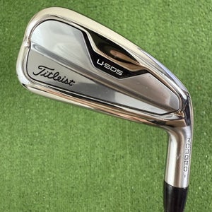 Titleist U505 Utility 3 Iron Hzrdus Smoke Black RDX 80 Stiff 6.0 -1.25” Short