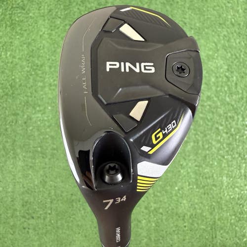 Ping G430 7 Hybrid 7H 34 Alta CB Soft Regular 70g Senior Flex Left Handed 38.25