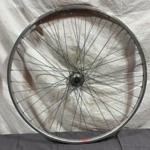 Vintage Rigida 36-Steel Spoke Aluminum 700C Rear Wheel Maillard High Flange Hub