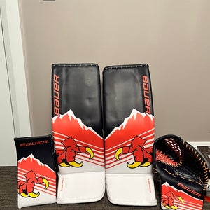 34"  Bauer Hyperlite 2 Regular Goalie Full Set Pro Stock (Used)