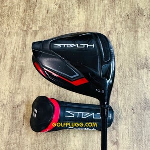 10.5 Driver- Taylormade Stealth w/ Headcover, Regular Flex (2089)