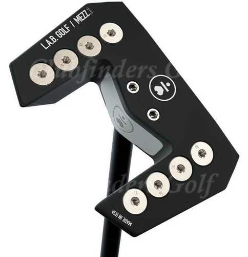 NEW LAB Golf 2024 MEZZ.1 35" CS Putter Matte Black Stepped Steel w/ Headcover