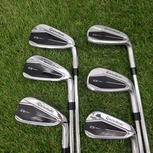 2024 TAYLORMADE QI IRON SET 4I-PW(NO 8 IRON) STIFF KBS MAX MT 85 GOOD