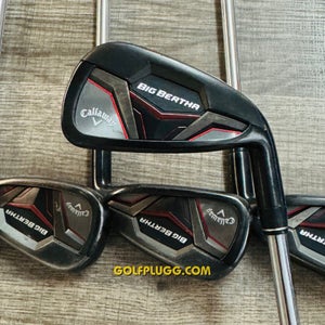 Callaway Big Bertha CF19 Black Iron Set 4-PW / XP, Stiff Flex (90)