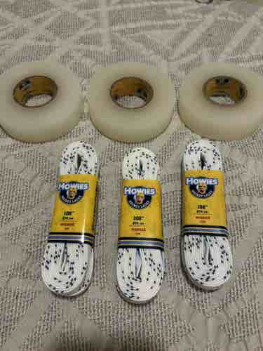 Howies Hockey Tape and Laces Bundle