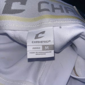 White Men's Adult Medium Champro Game Pants (New)