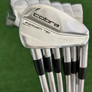 Cobra King Forged Tec 23 Iron Set 4-P / KBS $-Taper Lite Stiff +1/2