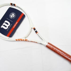NOS 2023 WILSON CLASH 100L VER 2 "ROLAND GARROS" TENNIS RACQUET (4 3/8) UNSTRUNG