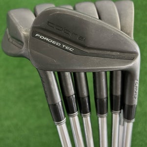 Cobra King Forged Tec Black 23 Iron Set 4-P / NS Pro Modus Tour 120 Extra Stiff
