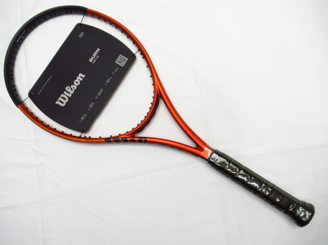 **NEW** WILSON BURN 100LS VER 5 TENNIS RACQUET (4 3/8) UNSTRUNG