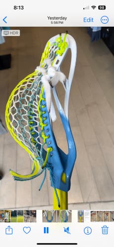 Custom Strung Heads And Lacrosse Gear