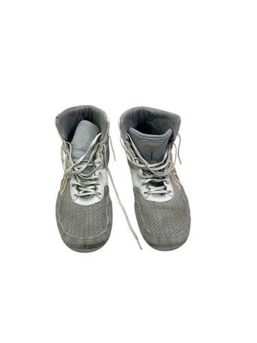 Used Asics Wrestling Shoes Grey Senior 11.5 11347-S000250344