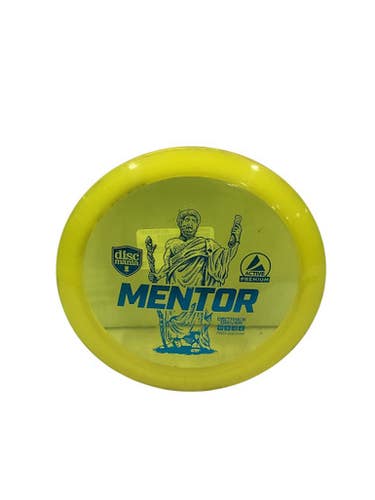 Used Discmania MENTOR DISTANCE DRIVER Disc Golf Driver Yellow 11347-S000250335