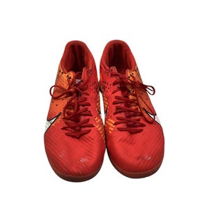 Used Nike MERCURIAL TURF SHOES Soccer Turf Shoes Red Senior 12 11347-S000250320